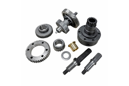 Комплект шестерен понижения 1:3.15 и 4х сателлитный дифференциал Нива