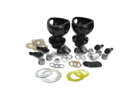 ШОПК и шкворневый узла на УАЗ мост Спайсер